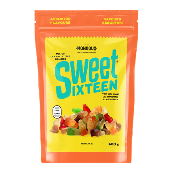 SWEET SIXTEEN MINI COLAS - 400G