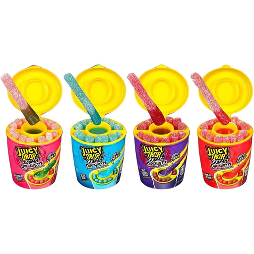 JUICY DROP GUMMY DIP'N STIX - 96G