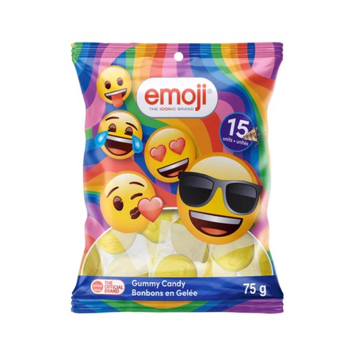 EMOJI GELEE SAC - 75G (15UNI)