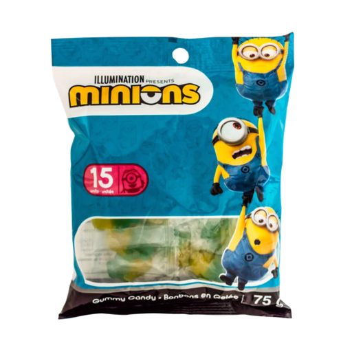 MINIONS GELEE SAC - 75G (15UNI)