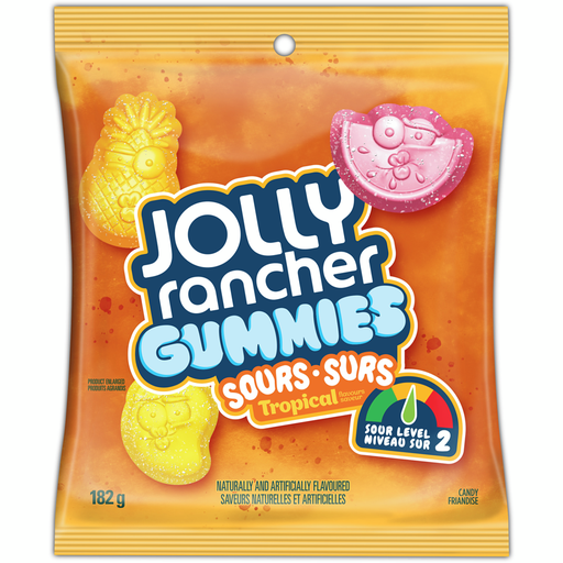 JOLLY RANCHER GUMMIE TROPICAL SUR#2 - 182G