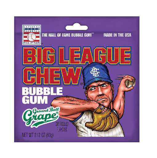 BIG LEAGUE GOMME BALLOUNE RAISIN - 60G